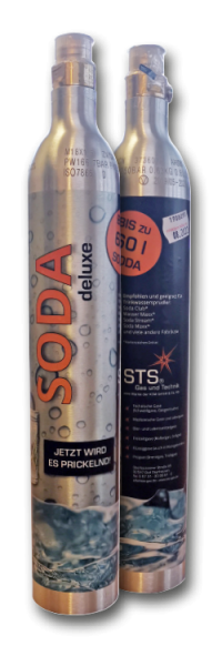 Neuflasche & Füllung SODA deluxe - CO²-Zylinder